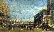 Francesco Guardi The Little Square of St. Marc oil